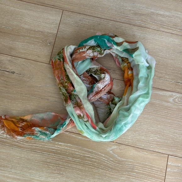 Bohemian Free People Colorful Wrap/Scarf - Picture 8 of 8